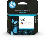 HP Original 62-blkpatron, trefarvet #1