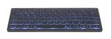Gembird KB-BTRGB-01-DE tastatur Universel Bluetooth QWERTZ Tysk Sort #4