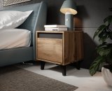 NORD sengebord 2 stk. 40x38x45 cm egetr wotan/anthracit #3