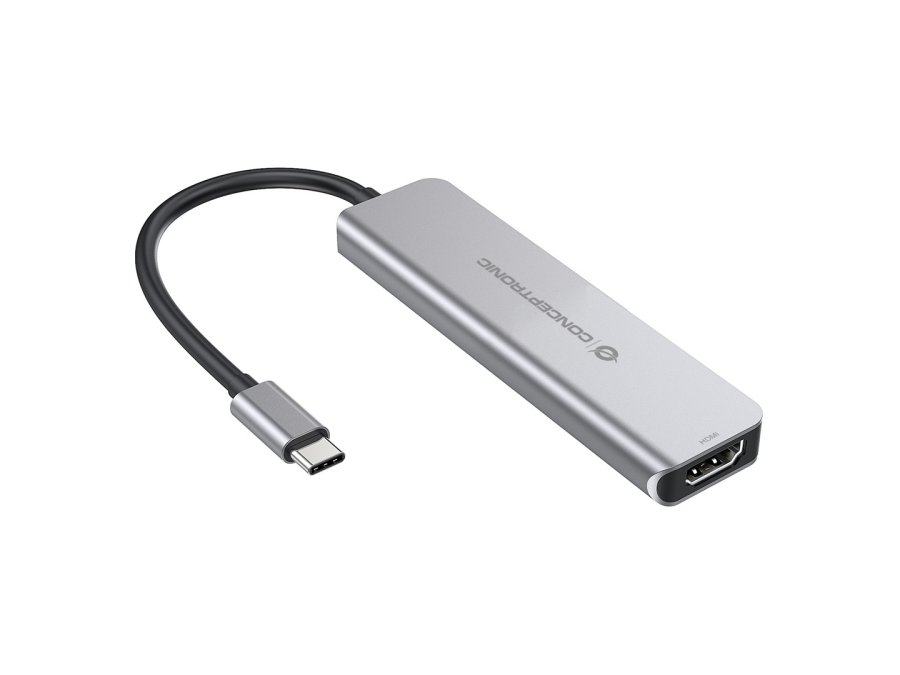 Conceptronic DONN02G dockingstation USB 3.2 Gen 1 (3.1 Gen 1) Type-C Aluminium #12