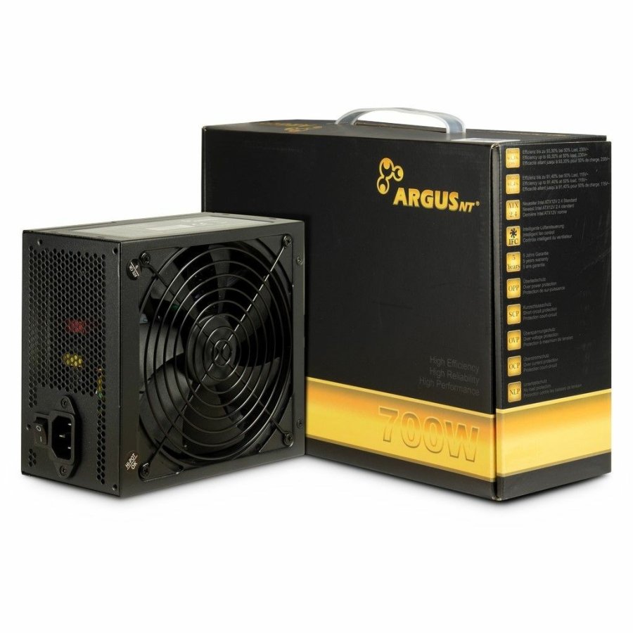 Inter-Tech ArgusNT GPS-700 enhed til str�mforsyning 700 W 20+4 pin ATX ATX Sort #1