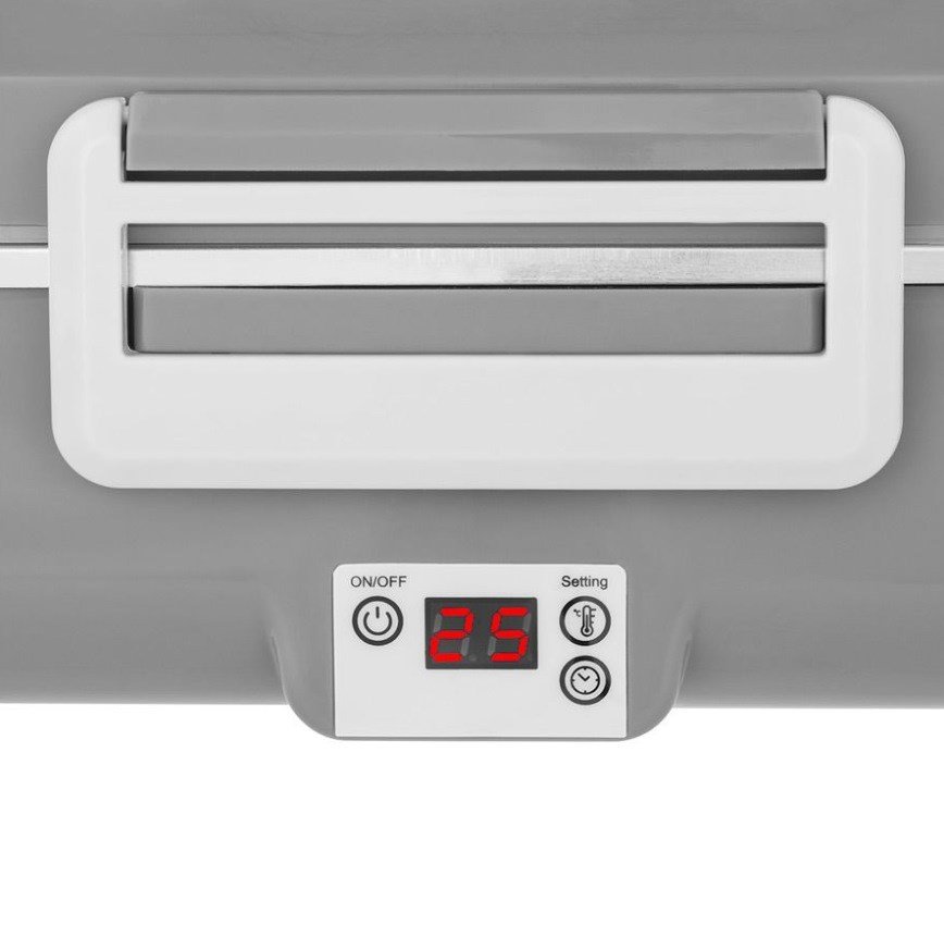 Elektrisk madkasse N'oveen LB640 LED Mrkegr #13