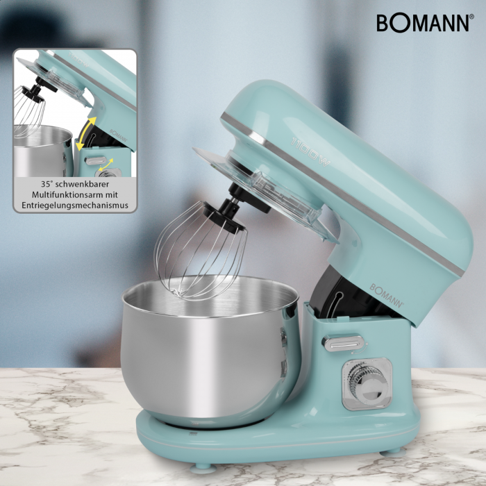 Bomann KM 6030 CB Kkkenmaskine 1100 W 5 L Mintfarve #10