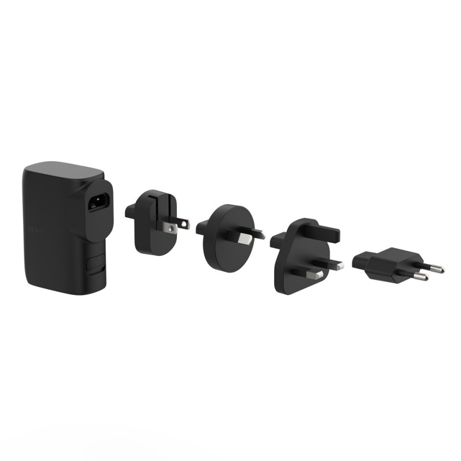 Belkin BPZ003bt1MBK-B6 Universel Sort Vekselstrm Hurtig opladning Indendrs #2