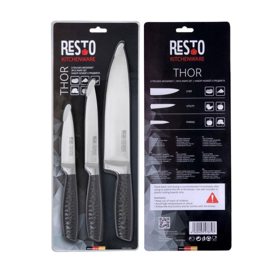 KNIFE SET 3PCS/95502 RESTO #2