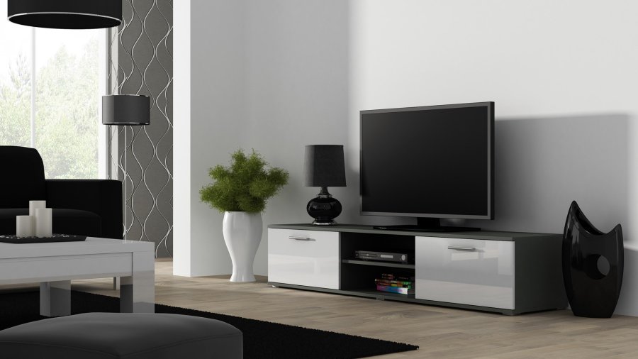 Cama SOHORTV180SZ/BI TV stativ & underholdningscenter 1 hylder #1