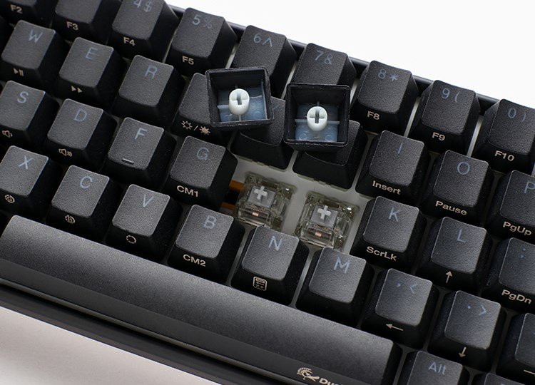 Ducky One 3 Classic SF tastatur Spil USB Tysk Sort, Hvid #2
