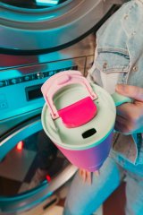 Termokrus med teleskopsugerr Kambukka Rio Tumbler 950 ml Bubblegum Mint #13