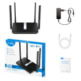 Cudy LT500 trdls router Hurtigt ethernet Dual-band (2,4 GHz / 5 GHz) 4G Sort #6