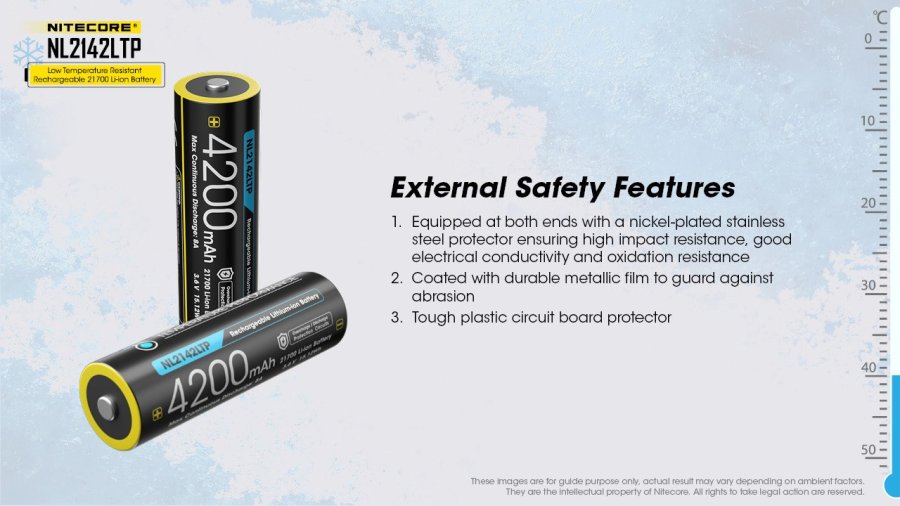 Nitecore NL2142LTP genopladeligt batteri Lithium-Ion (Li-Ion) 4200 mAh 3,6 V #10
