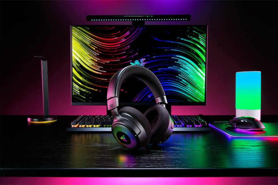 Razer Kraken V4 Headset Trdls Spil USB Type-A Bluetooth Sort #8