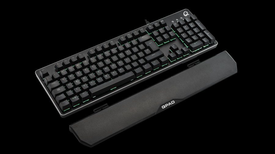QPAD MK-40 tastatur Spil USB QWERTZ Tysk Sort #3