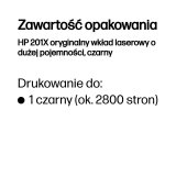 HP Original 201X LaserJet-tonerpatron med hj kapacitet, sort #4