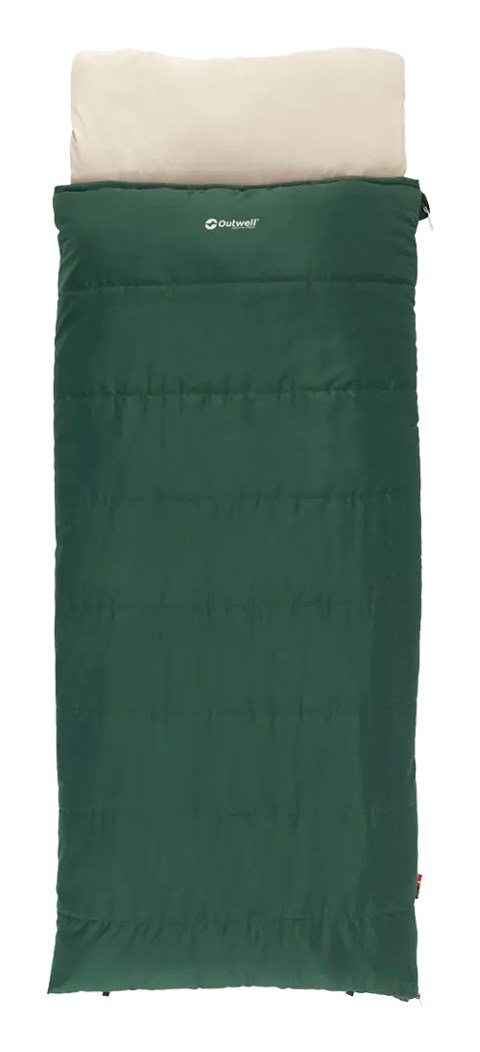 Outwell Contour Prime Voksen Rektangul�r sovepose Polyester Gr�n #1