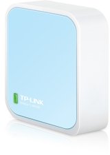 TP-Link TL-WR802N tr�dl�s router Hurtigt ethernet Enkelt band (2,4 GHz) Bl�, Hvid #1