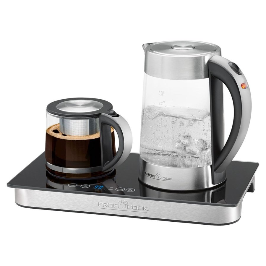 ProfiCook PC-TKS 1056 elkedel 1,7 L Sort, Rustfrit stl, Transparent #3