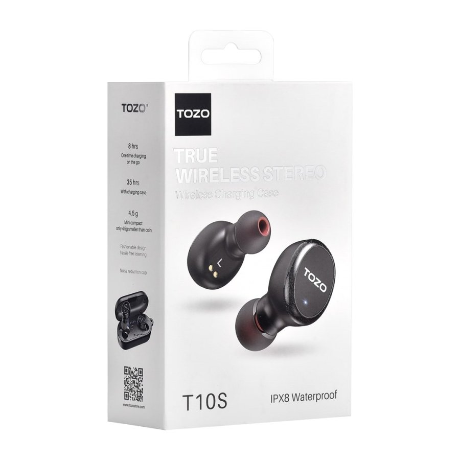 TOZO T10S True Wireless Stereo (TWS) In-Ear USB Type-C Bluetooth Headset Sort #10
