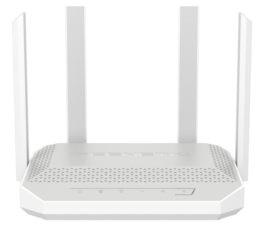 Keenetic Hero 4G+ (KN-2312) tr�dl�s router Gigabit Ethernet Dual-band (2,4 GHz / 5 GHz) Gr�, Hvid #2