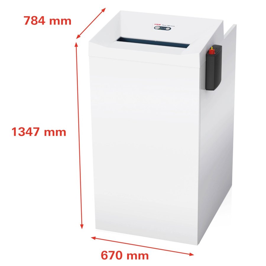 HSM Pure 740 max makuleringsmaskine, 240 l, 4,5x30 mm #3