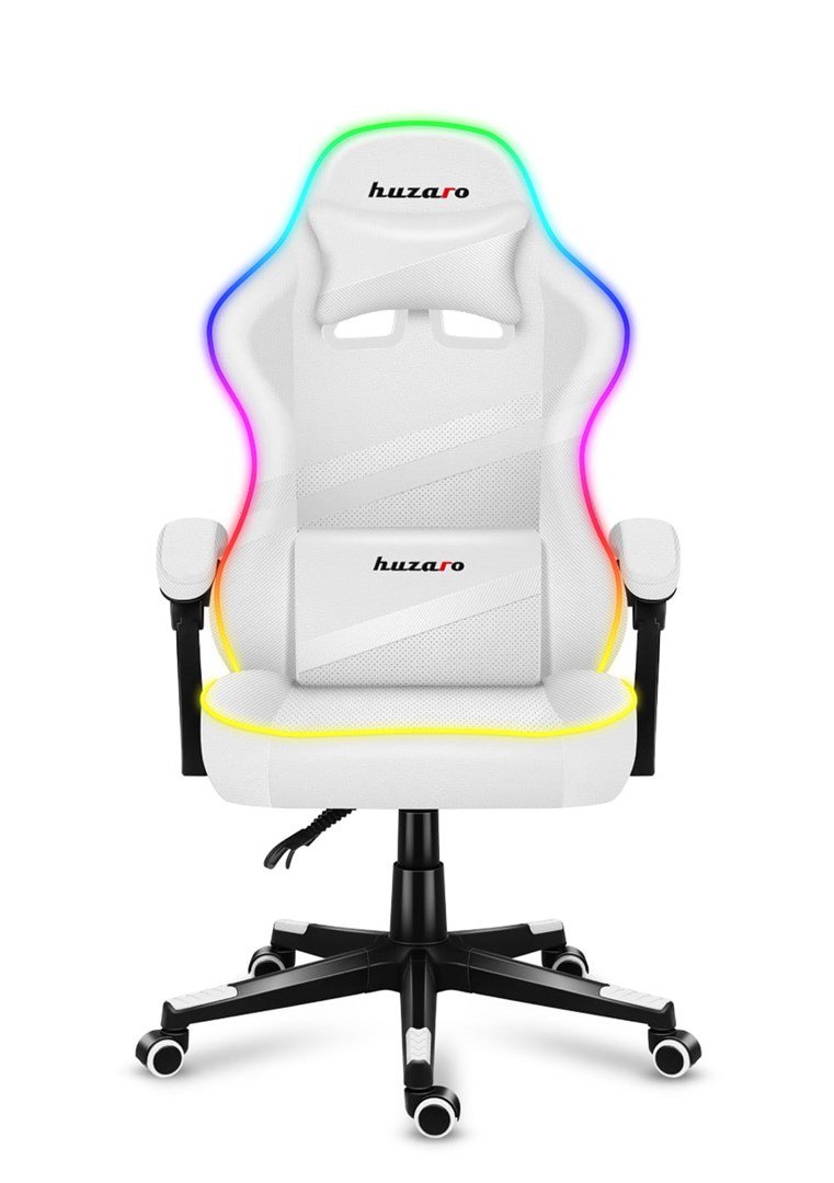 Gaming-stol - Huzaro Force 4.4 RGB White #2