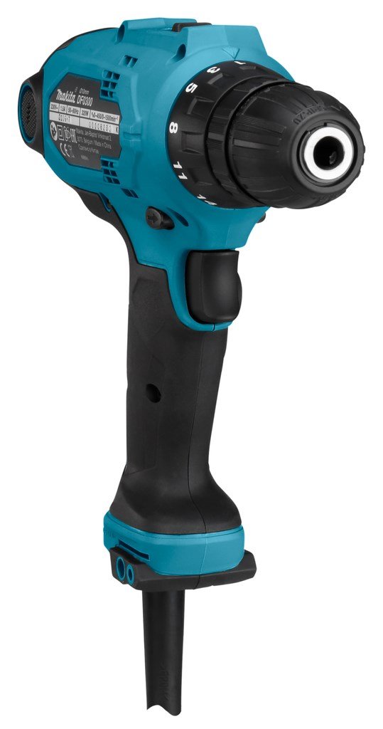 Makita DF0300 bor 1500 rpm Nglefri 1,2 kg Sort, Bl #37