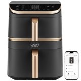 Cosori Turbo Tower Pro Smart Enkelt 10,8 L Enkeltstende 2630 W Varmluftsteger Sort, Guld #1