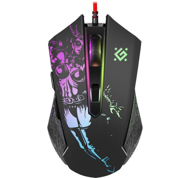 Gaming, kablet, optisk mus DEFENDER GM-933 SIN'SISTER 7200dpi 6P baggrundsbelyst #2