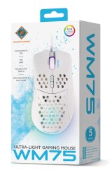 Deltaco Gaming GAM-108-W mus Spil H�jre h�nd USB Type-A Optisk 6400 dpi #10