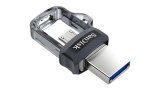 SanDisk Ultra Dual m3.0 USB-ngle 128 GB USB Type-A / Micro-USB 3.2 Gen 1 (3.1 Gen 1) Sort, Slv, Transparent #6