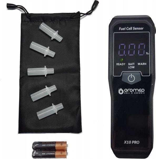 Oromed ALK_ORO-X10 PRO alkoholmeter 0 - 4% 0,05% Sort #4