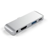 Satechi Aluminum USB-C Hub for iPad Pro Silver #1
