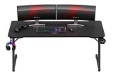 Huzaro Hero 4.8 Black - gaming-skrivebord #6
