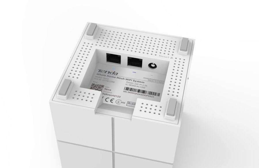 Tenda Nova MW6 Dual-band (2,4 GHz / 5 GHz) Wi-Fi 5 (802.11ac) Hvid 2 #3