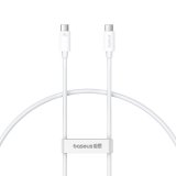 Baseus Superior USB C til USB C-datakabel 1 m 240 W Hvid #1