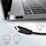 Axagon HMC-4G2 interface hub USB 3.2 Gen 2 (3.1 Gen 2) Type-C 10000 Mbit/s Gr #3