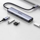 Ugreen USB Type-C HUB - 4� USB 3.2 Gen 1 S�lv #2