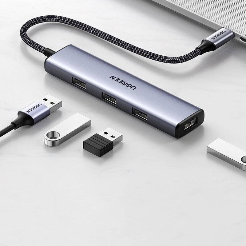 Ugreen USB Type-C HUB - 4� USB 3.2 Gen 1 S�lv #2