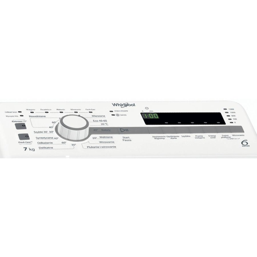 Whirlpool NTDLR 7220SS PL/N vaskemaskine Top-indlsning 7 kg 1200 rpm Hvid #25
