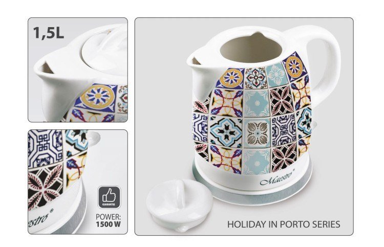 MAESTRO MR-066-PORTO Keramisk elkedel #5