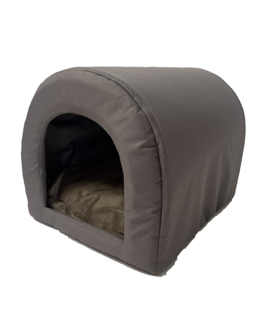 GO GIFT seng til katte og hunde - taupe - 40 x 33 x 29 cm #1