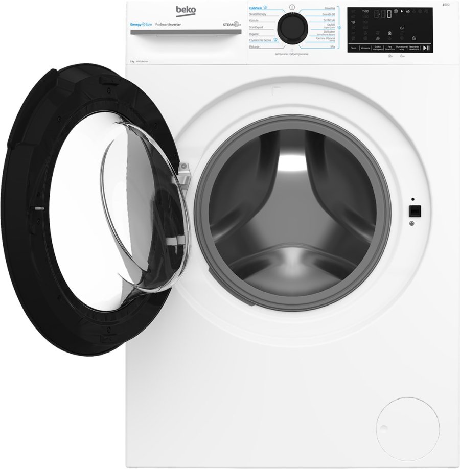 Fritst�ende vaskemaskine BEKO BM3WFU410415W 10 kg 1400 o/min Damp CoolClean #2