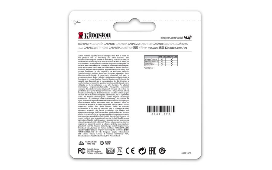 Kingston Technology DataTraveler 64 GB Micro 200MB/s Metal USB 3.2 Gen 1 #5