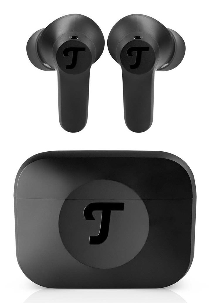 Teufel AIRY TWS 2 Headset Trdls I rerne Opkald/musik Bluetooth Sort #1