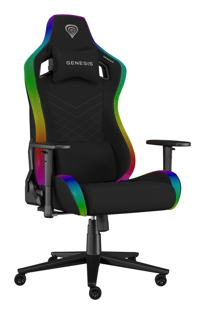 FOTEL GAMINGOWY GENESIS TRIT 660 RGB CZARNY #4
