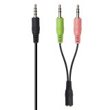 Trust 21665 hovedtelefoner/headset Ledningsfrt I rerne Opkald/musik Sort #7