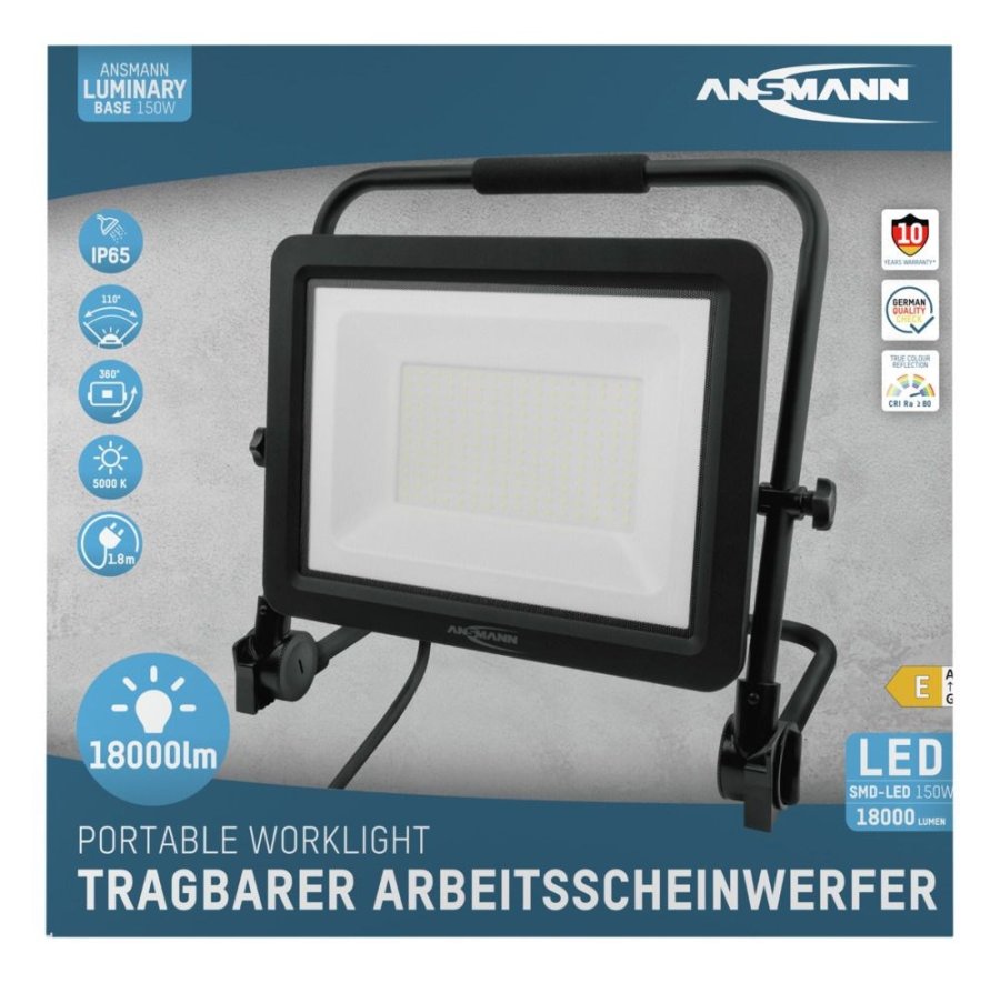 Ansmann FL150W-AC Sort LED 150 W #6
