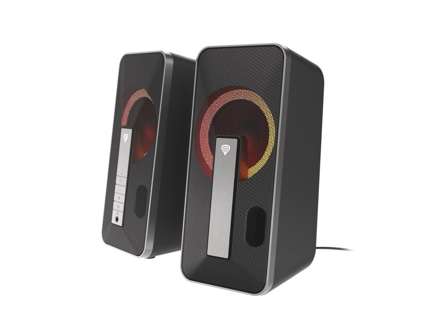 GENESIS Helium 100 BT RGB hjttalerst 10 W PC/Laptop Sort, Slv 2.0 kanaler Bluetooth #3