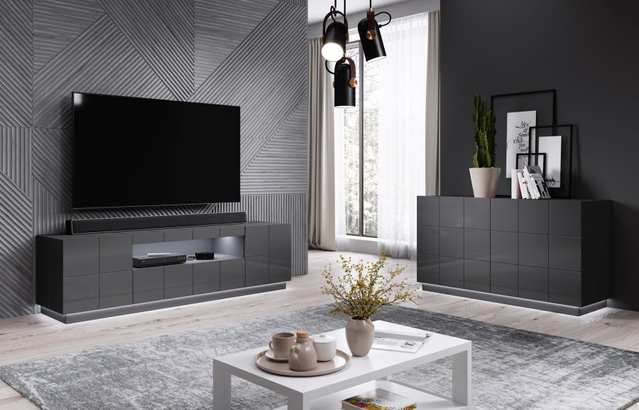 Cama REJA RTV GR TV stativ & underholdningscenter 2 skuffe(r) 2 hylder #10