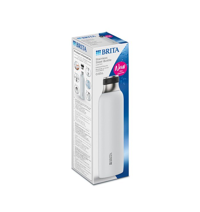 Termokande Brita 1046738 Hvid Slvfarvet Rustfrit stl 500 ml #9