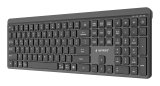 Gembird KB-WPS-03 tastatur Kontor RF tr�dl�s + Bluetooth QWERTY US International Sort #3